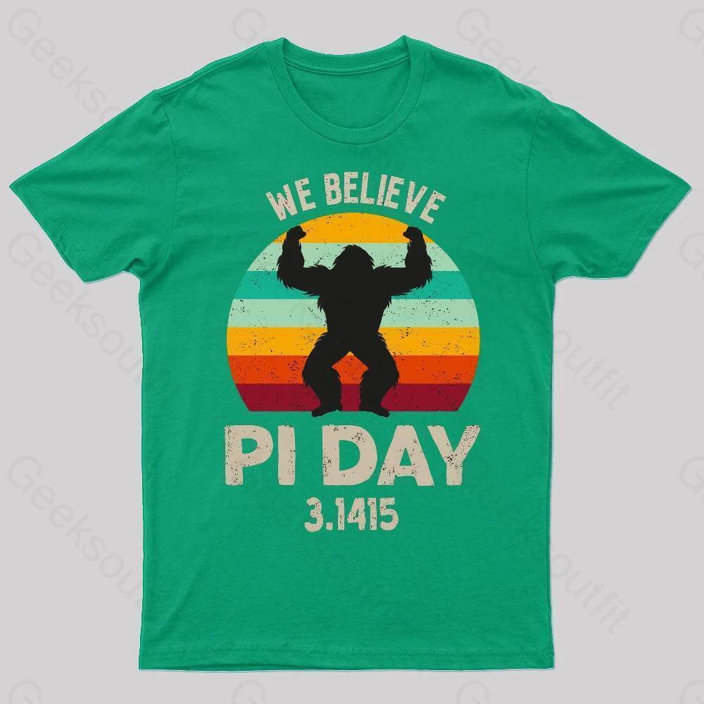 We Believe Pi Day Nerd Tshirt
